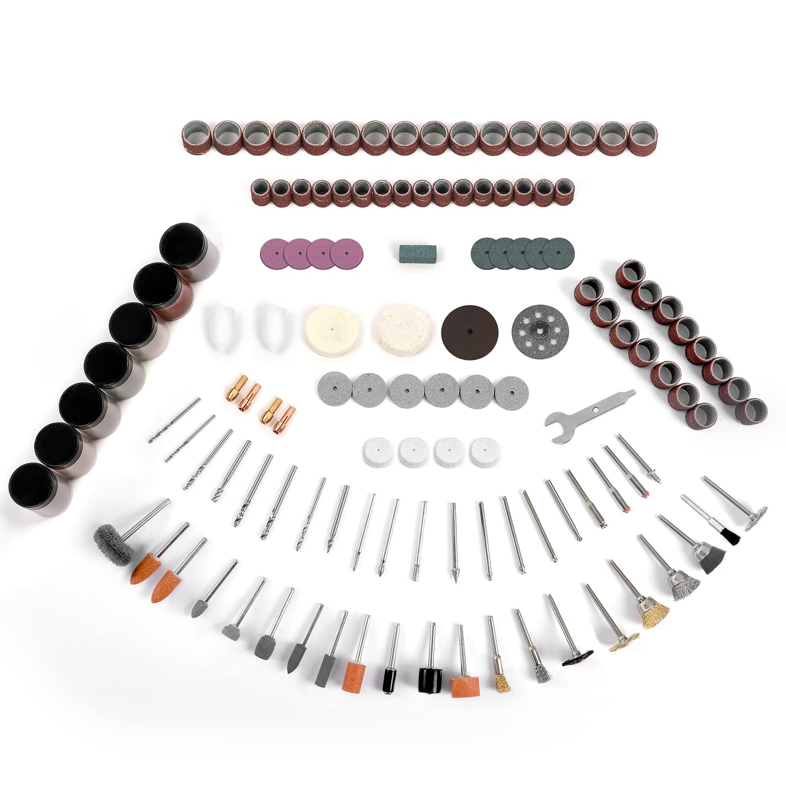 PHALANX includes cutting wheels and grinding bits for precise finishes.