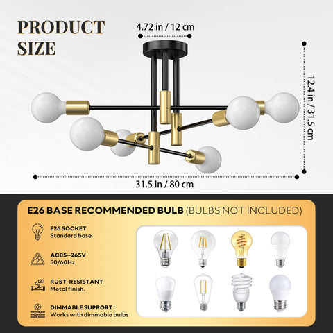 Phaosio ceiling light in open-design style delivering even illumination