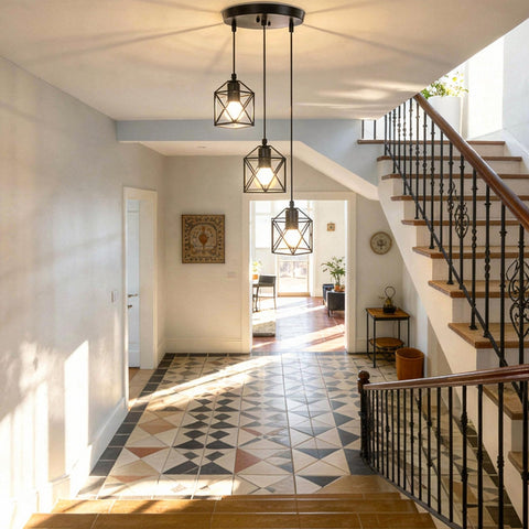 Phaosio pendant light ships with installation hardware included