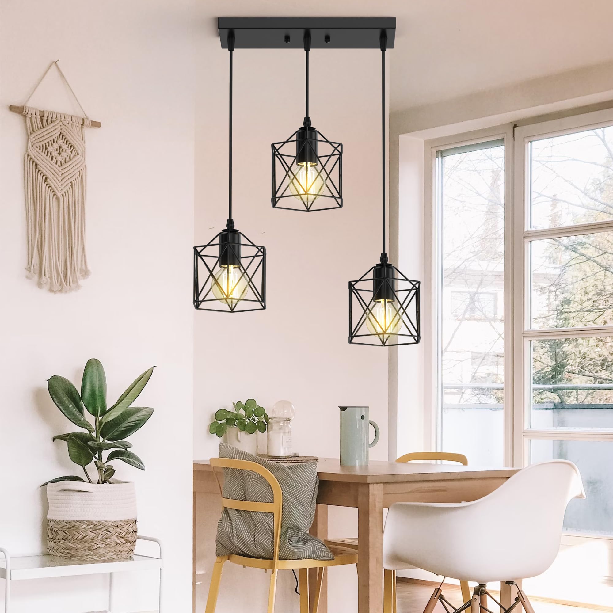 Phaosio vintage-industrial design adds style to any room.