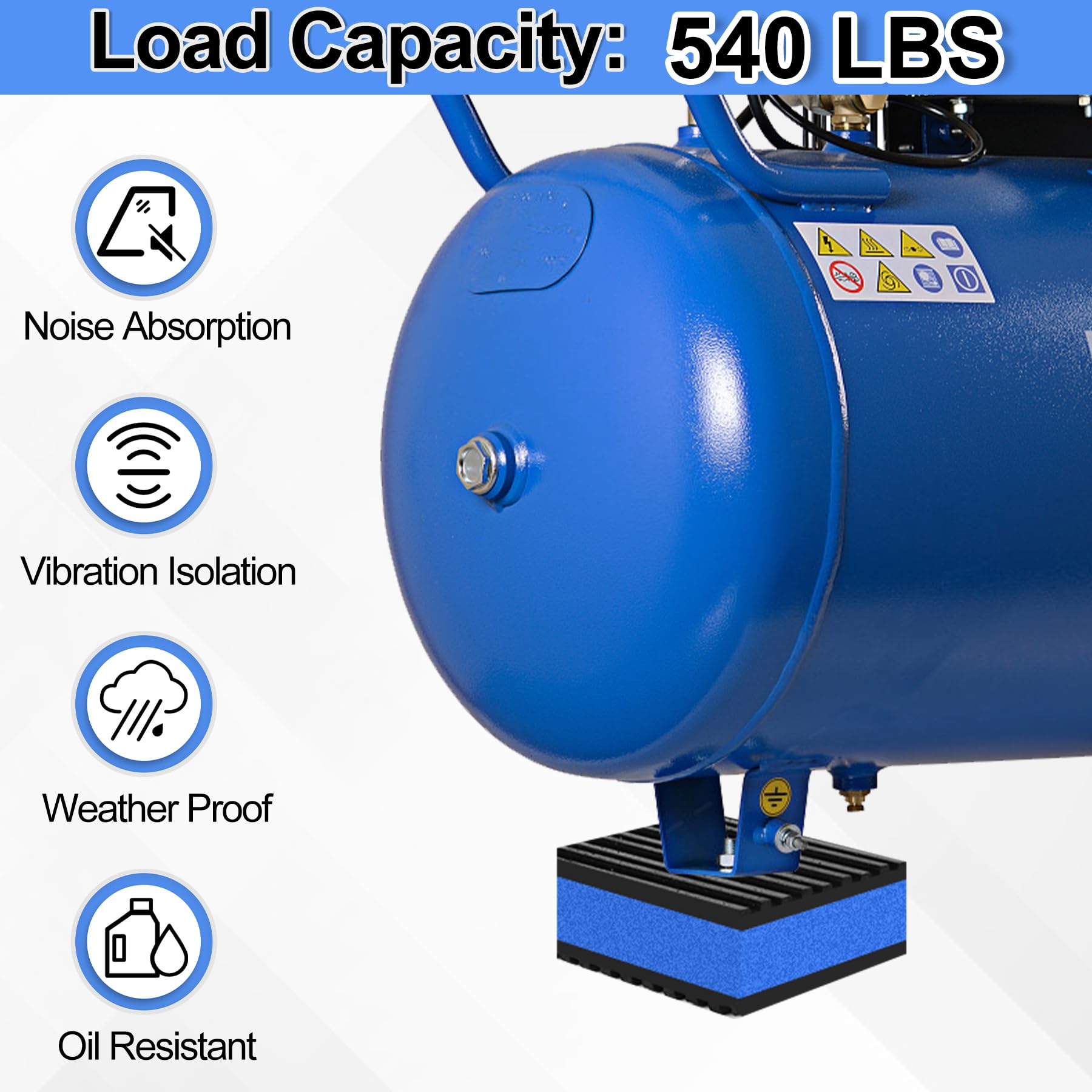 Phepetroll wide-applications image featuring air conditioner, treadmill, HVAC