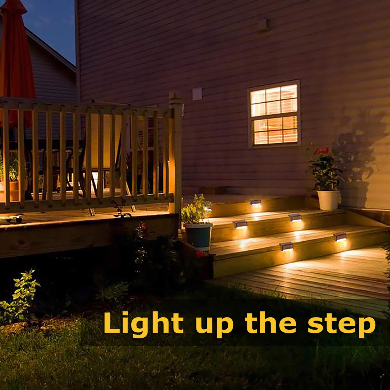 Phereu solar railing light lines the railing for secure, stylish perimeter lighting