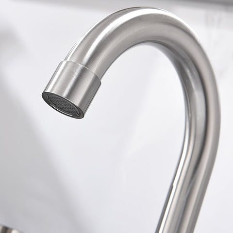 Phiestina Neoperl aerator delivers foamy, gentle water flow with less splashing.