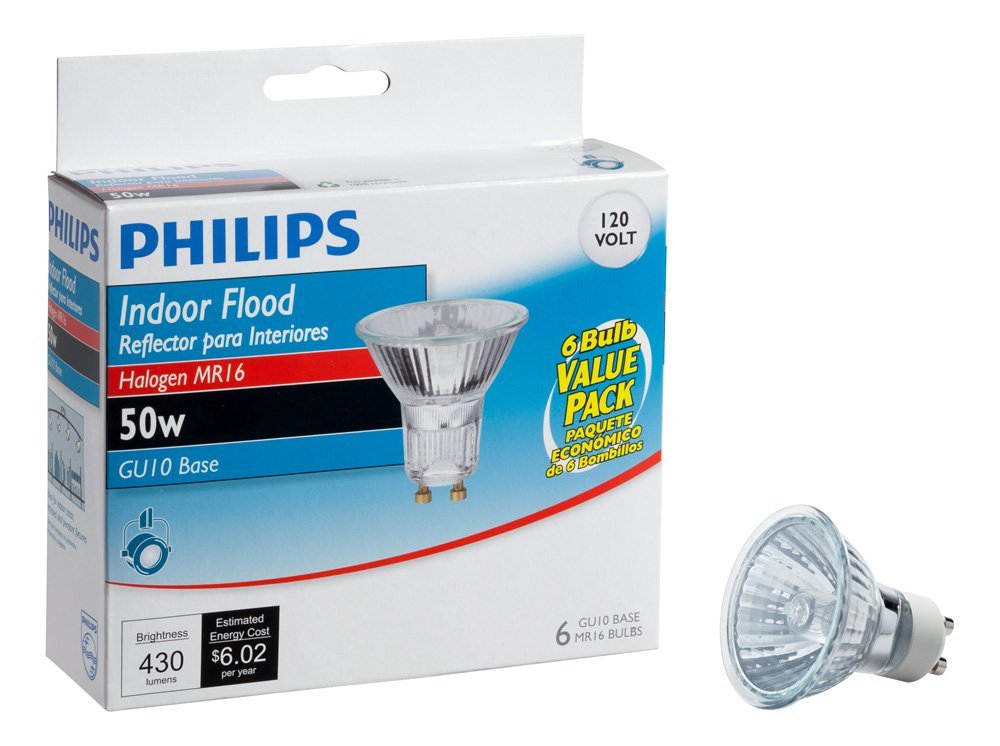 Philips 415760 flood light beam provides crisp 430-lumen brightness for indoor accents
