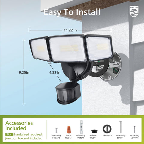 Fully assembled with included hardware for quick installation.
