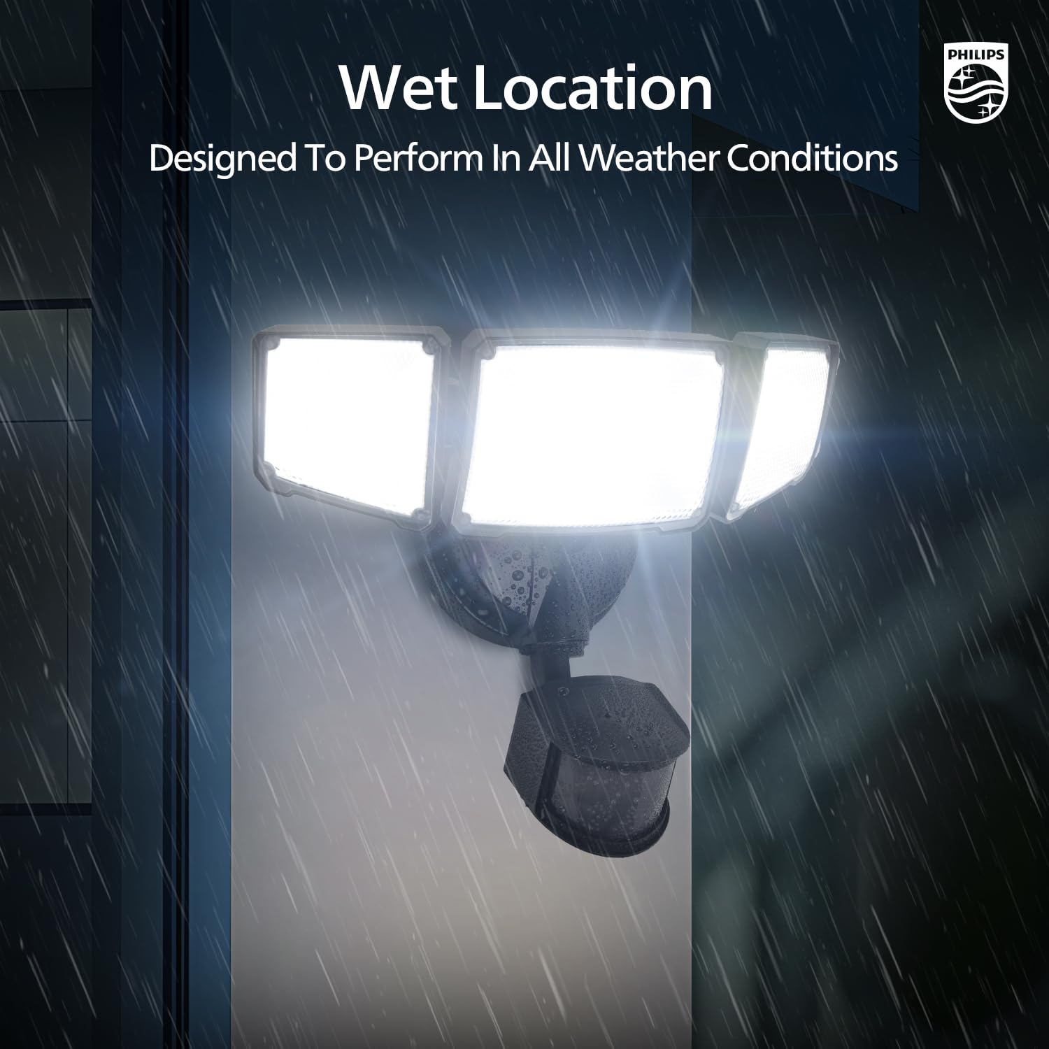 Ideal for garage, yard, and porch security lighting.