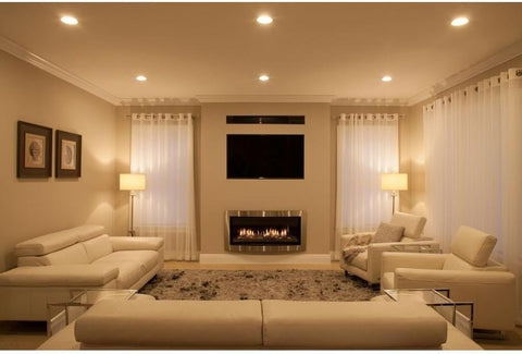 Philips BR30 with E26 base fits most fixtures for easy replacement.