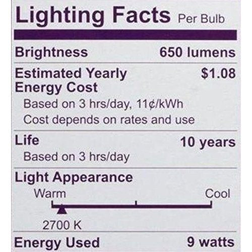 Philips BR30 bulb installed in overhead fixture showcases compact, universal fit.