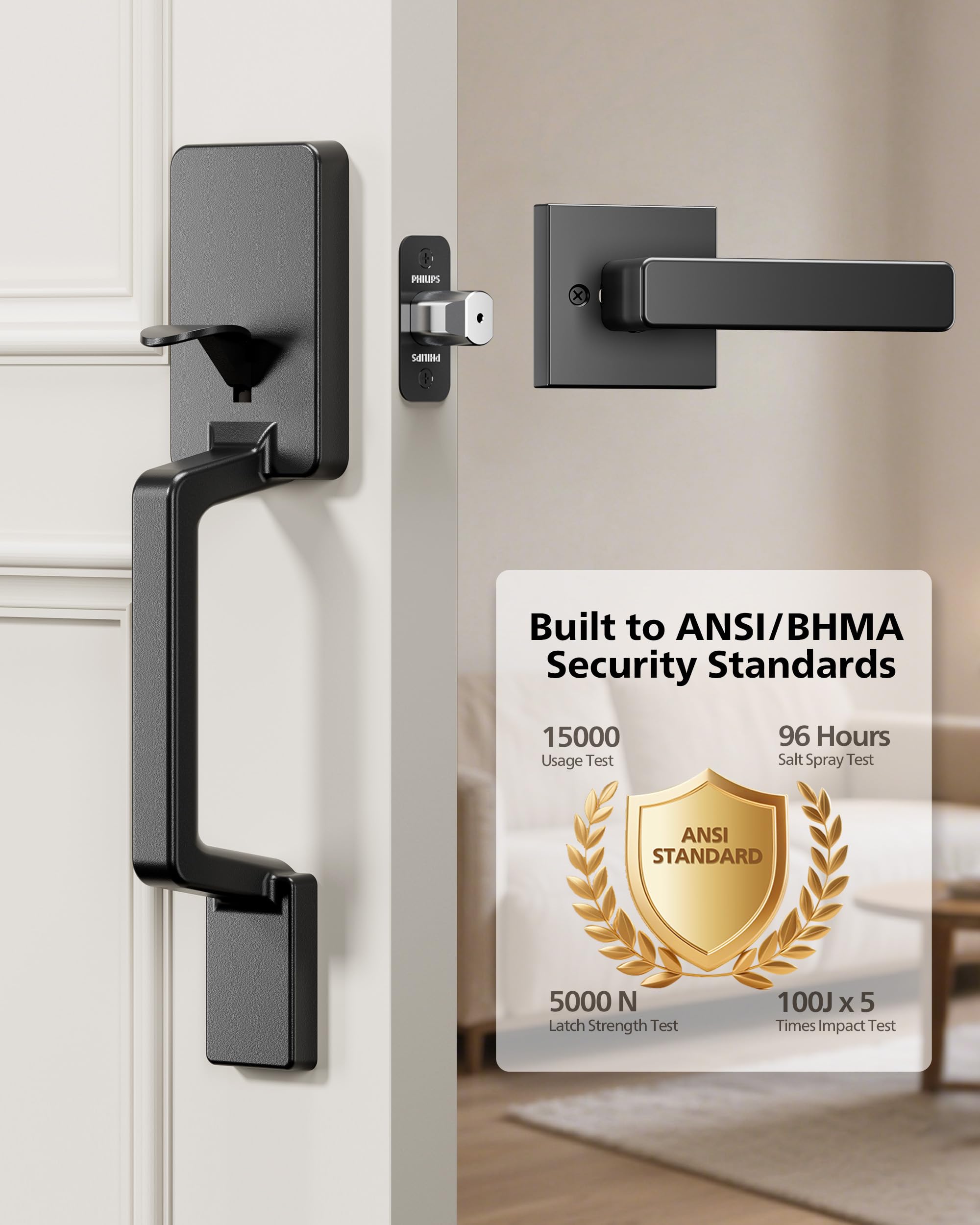 Philips easy DIY installation kit includes all necessary hardware.