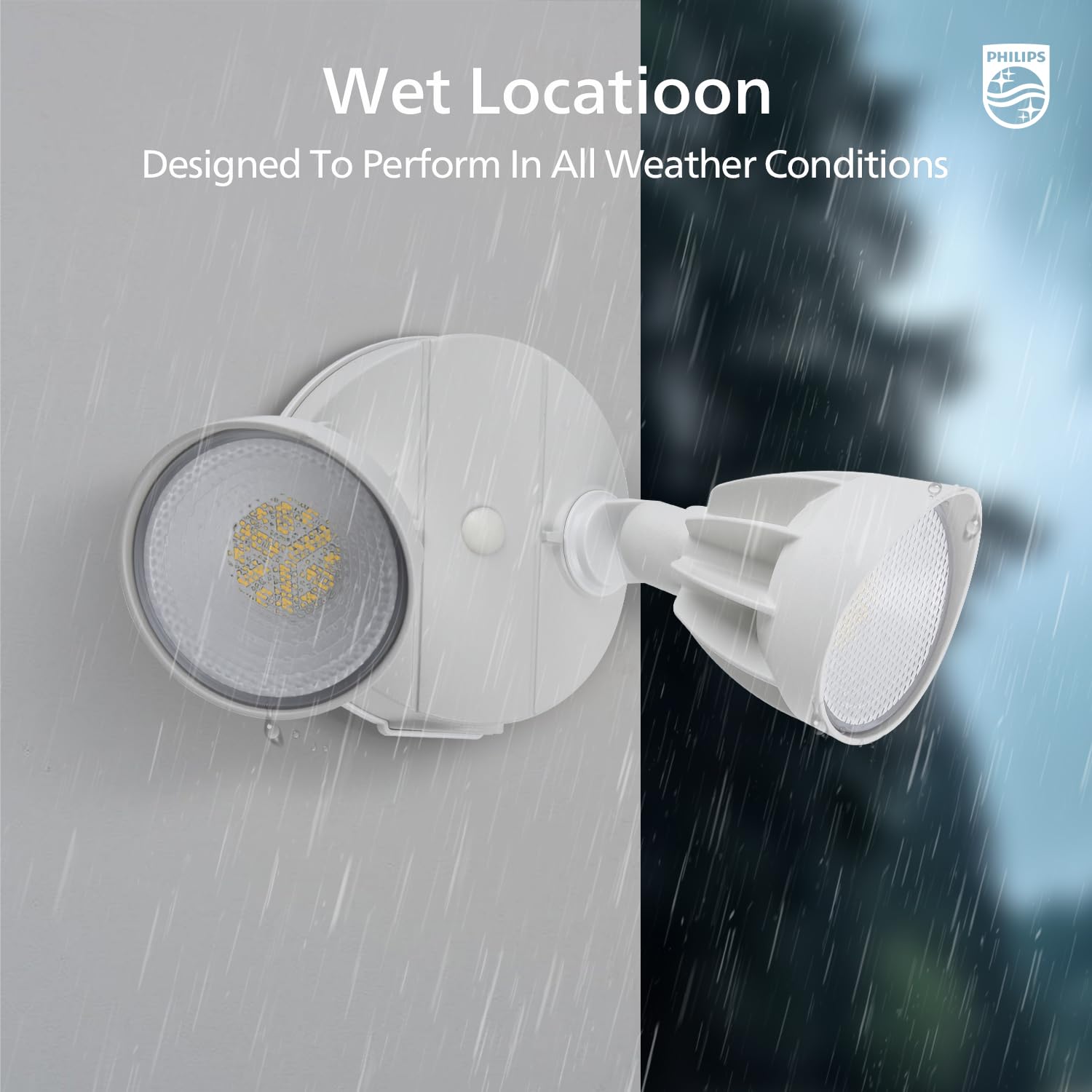 Ideal for patios, gardens, yards, garages, and walkways all year.