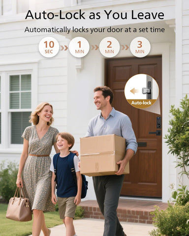 Philips fingerprint lock guest PIN management makes sharing access simple.