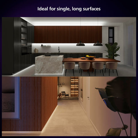 PHILIPS Hue Solo 1700 lumens offer bright color scenes.