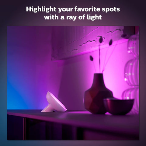 Voice-controlled Philips Hue Bloom with Alexa or Google Assistant