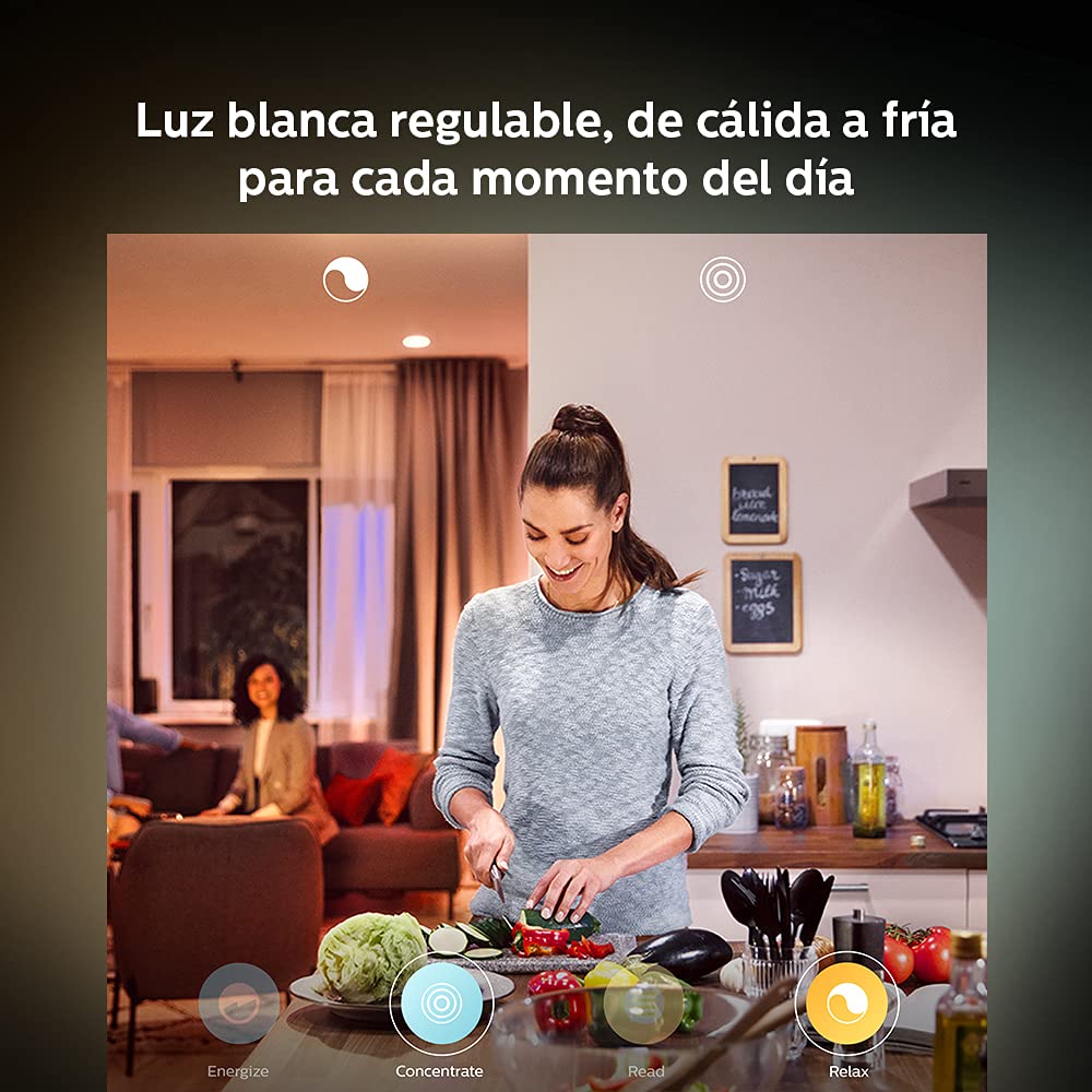 Philips Hue BR30 fits recessed can lighting for discreet installation