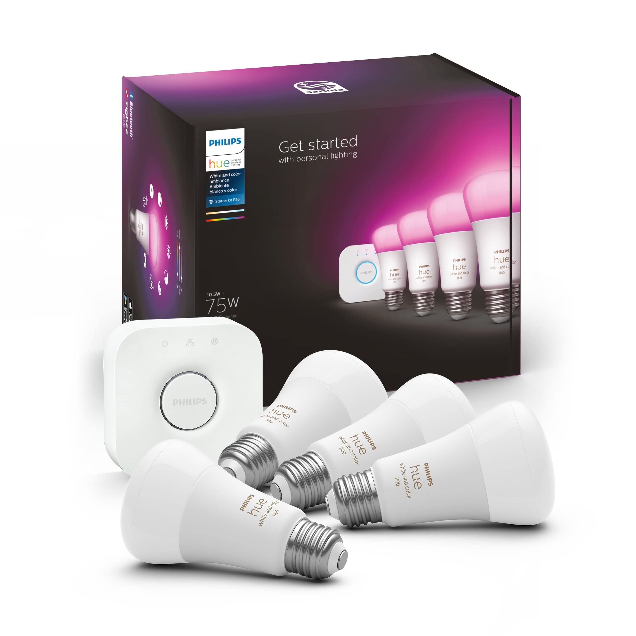 Philips Hue Bridge shown for reliable automations and control