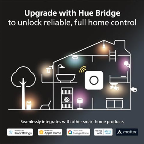 Hue Bridge control setup for Calla outdoor light