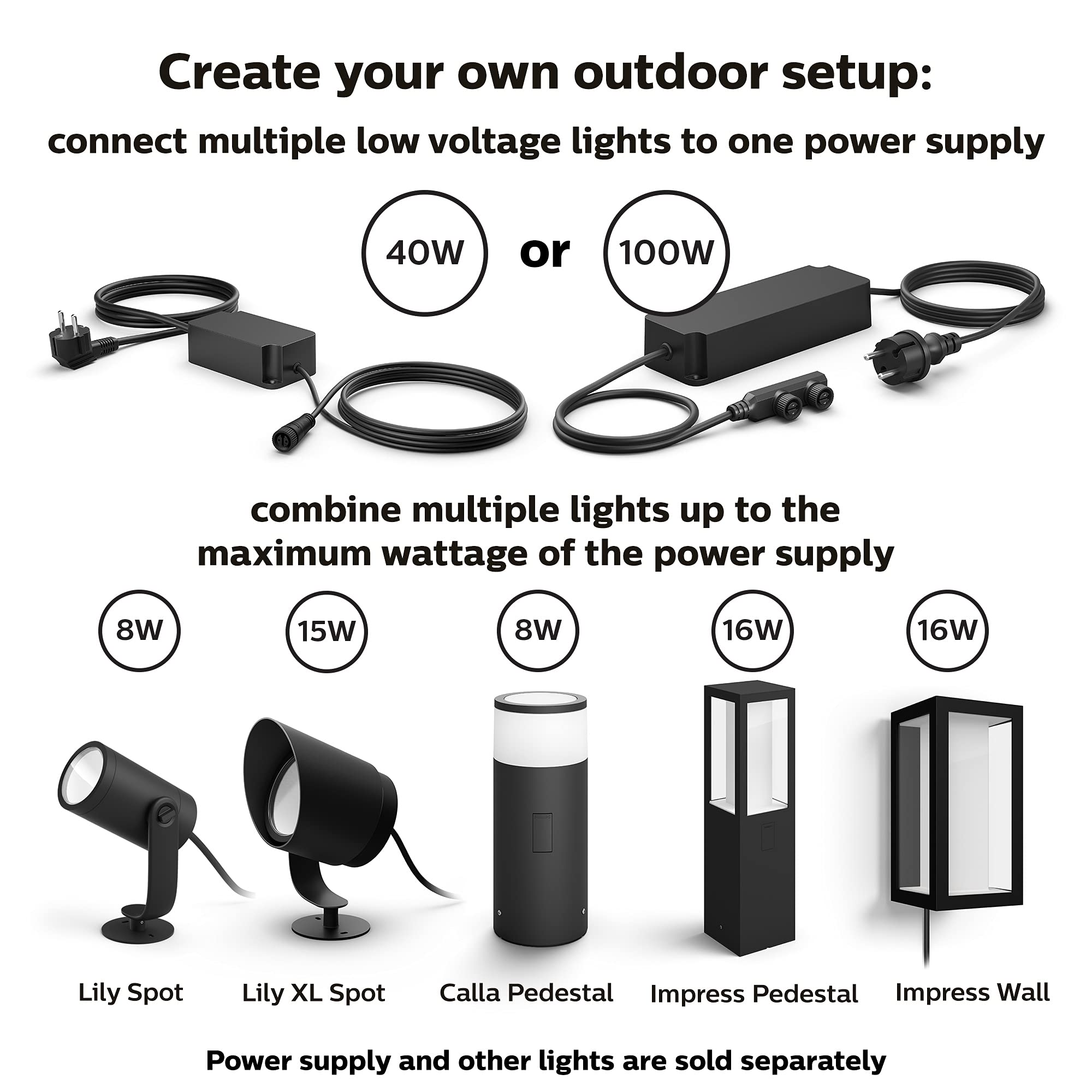Ground spike installation for Calla outdoor path light