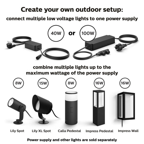 Ground spike installation for Calla outdoor path light