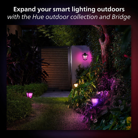 Calla light with IP44 weatherproof rating in outdoor setting