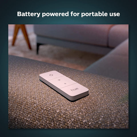 Philips Hue Dimmer V2 battery-powered dimmer provides quick adjustments without wiring