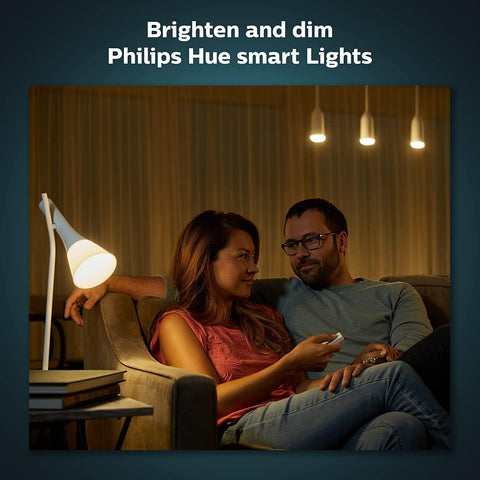 Philips Hue Dimmer V2 works with lights with or without a bridge