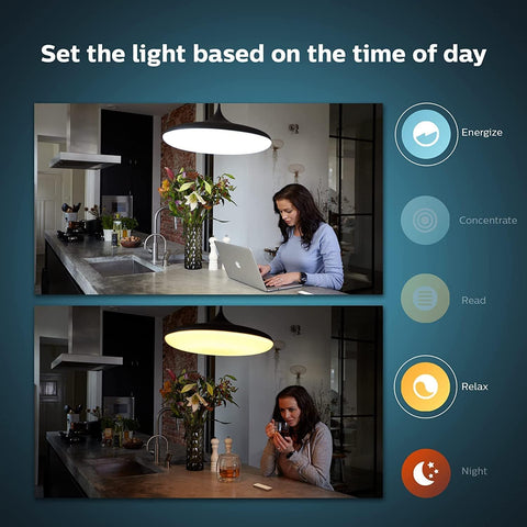 Philips Hue Dimmer V2 magnetic base keeps the switch securely in place