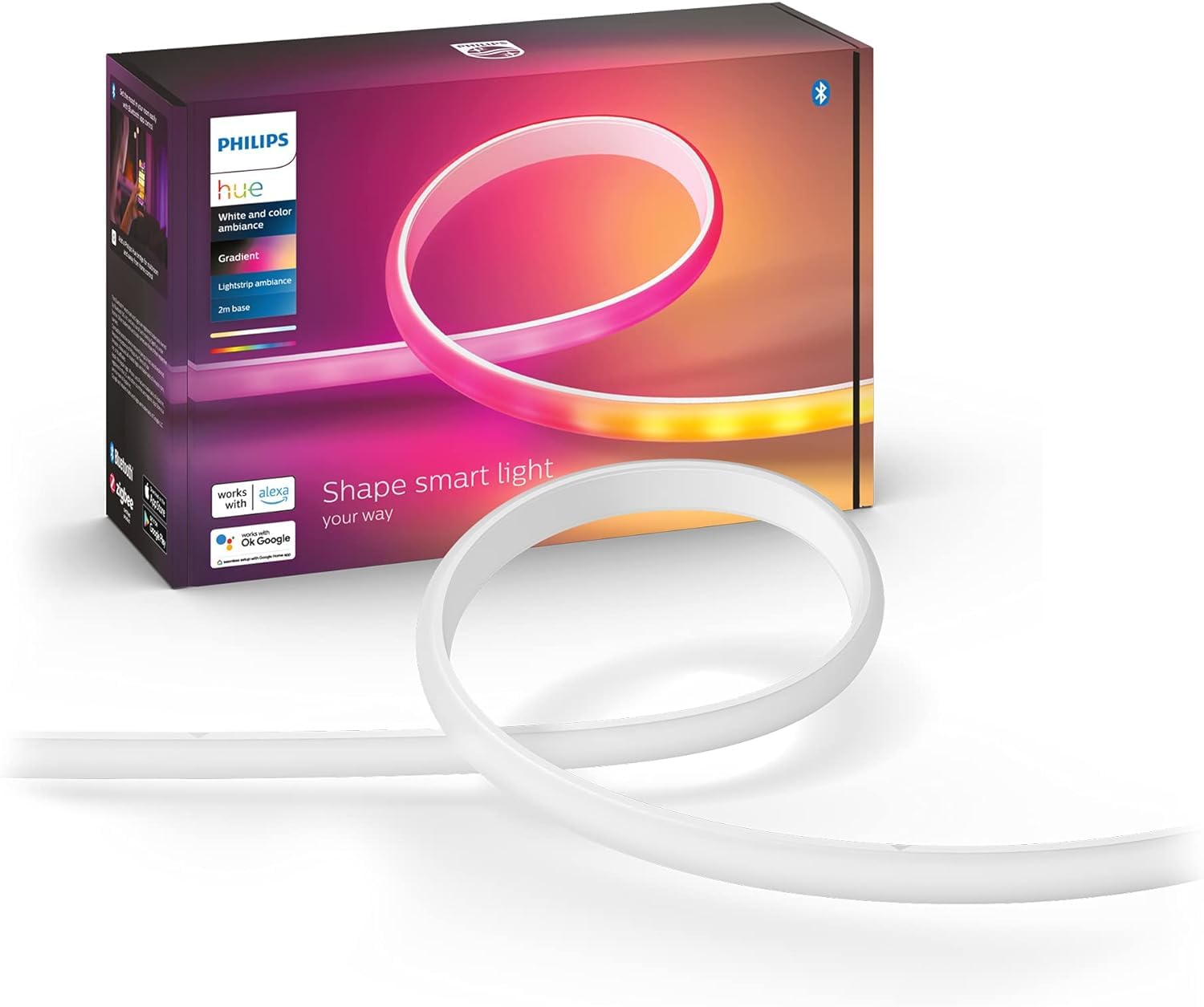 Philips Hue gradient ambiance strip base kit for six feet of mood lighting