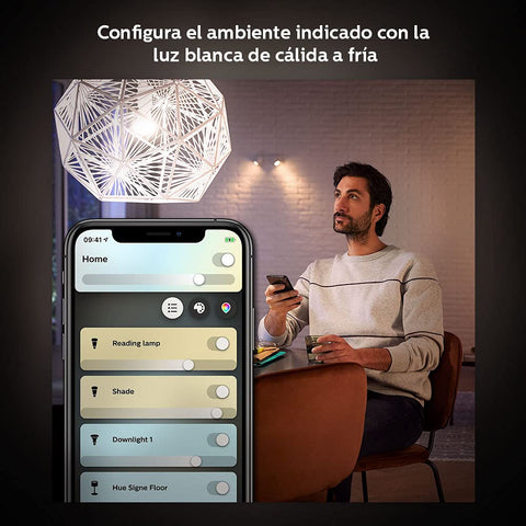 Philips Hue hub required setup guide illustrating connection steps
