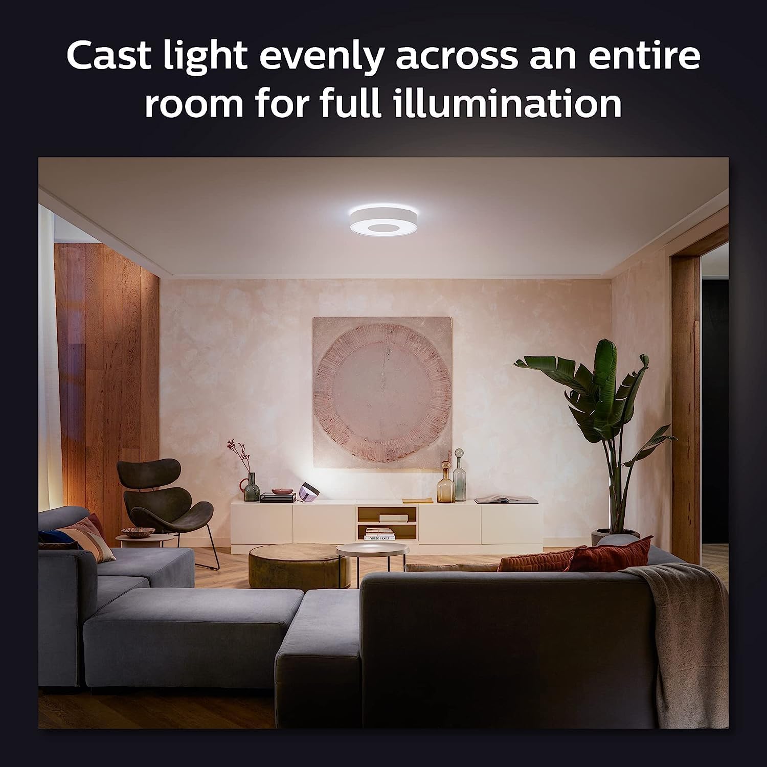 Philips Hue Infuse white to warm colors for cozy evenings