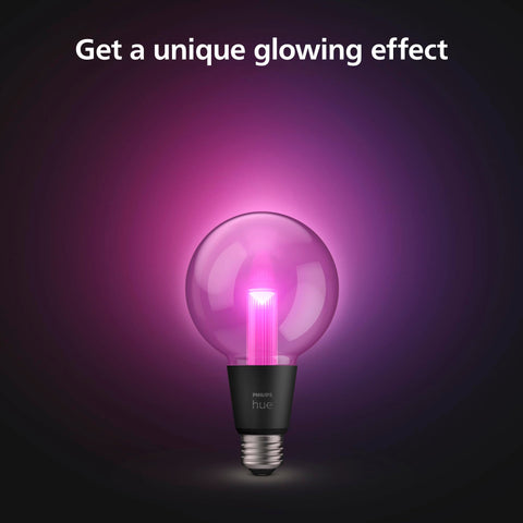 Philips Hue Lightguide inner tube design creates an ethereal glow for living spaces.