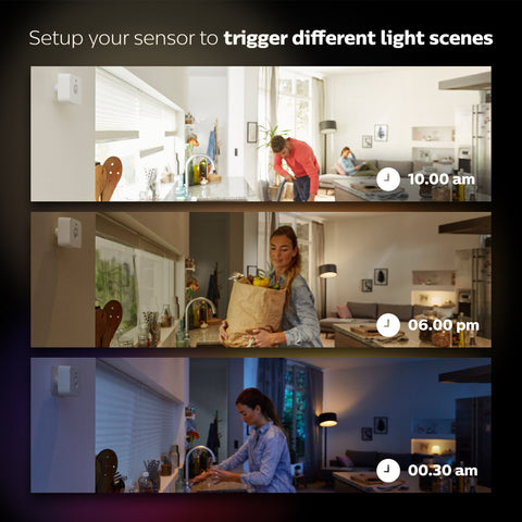 Philips Hue Motion Sensor magnetic mount for easy wall setup