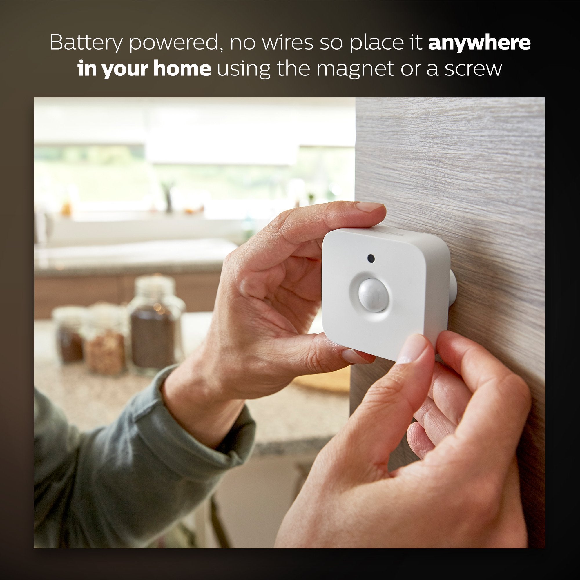 Philips Hue Motion Sensor setup app for quick automations