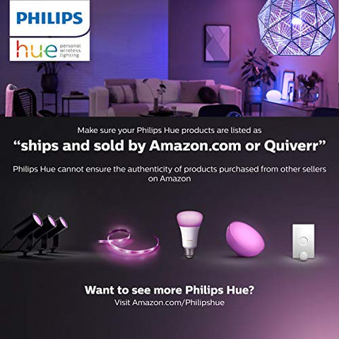 Philips Hue outdoor path lighting extension to brighten walkways