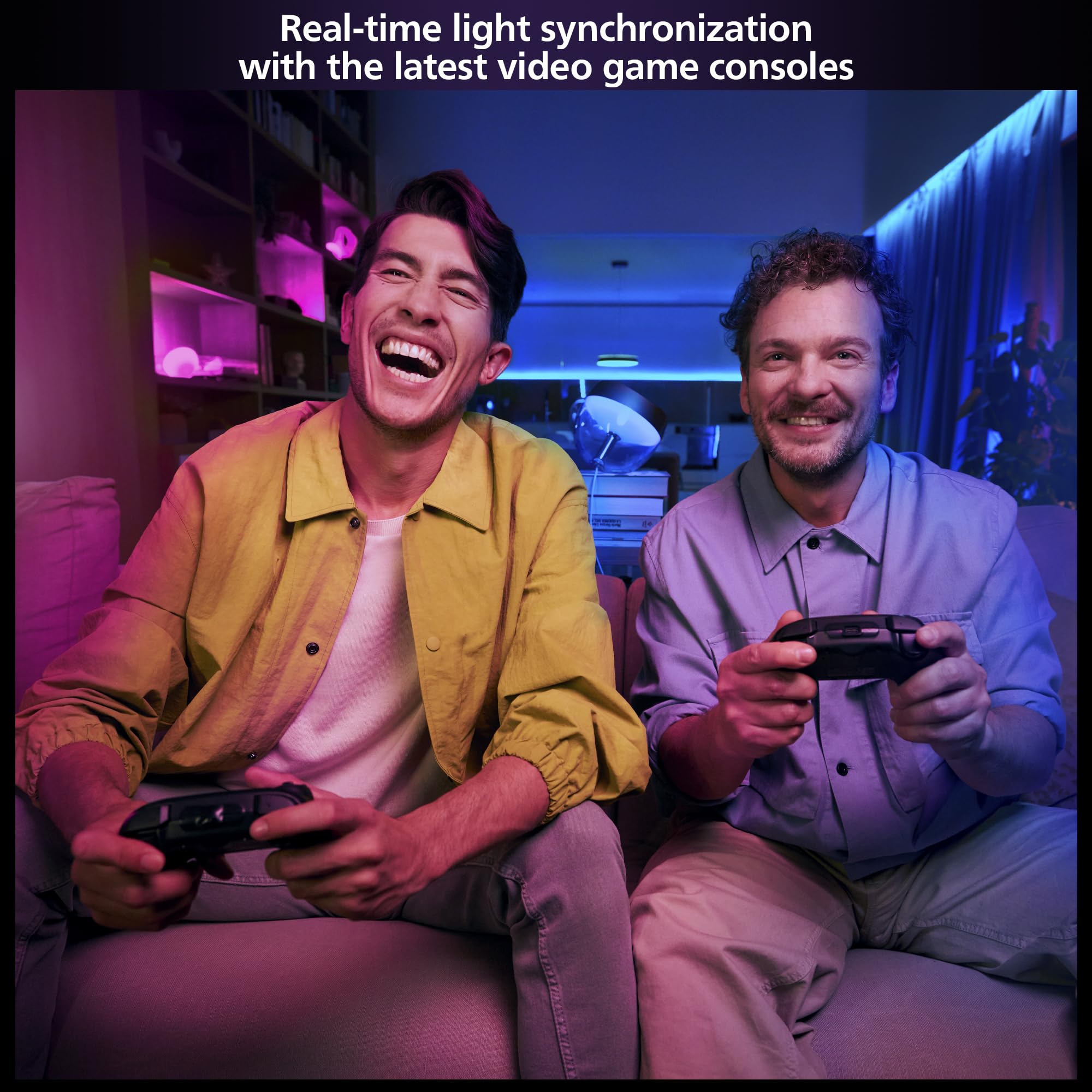 Philips Hue app controls lighting intensity for personalized ambience