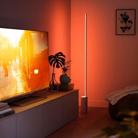 Energy-efficient LED lighting from Philips Hue Signe lamp