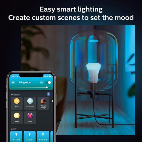Philips Hue voice-control setup with Alexa and Google Assistant for hands-free lighting
