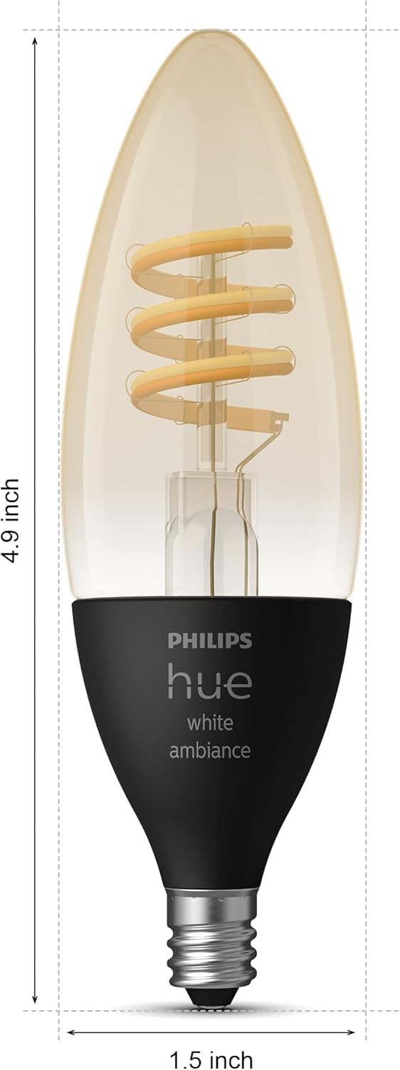 Philips Hue White Ambiance shows a cool-to-warm spectrum for focus or relaxation.