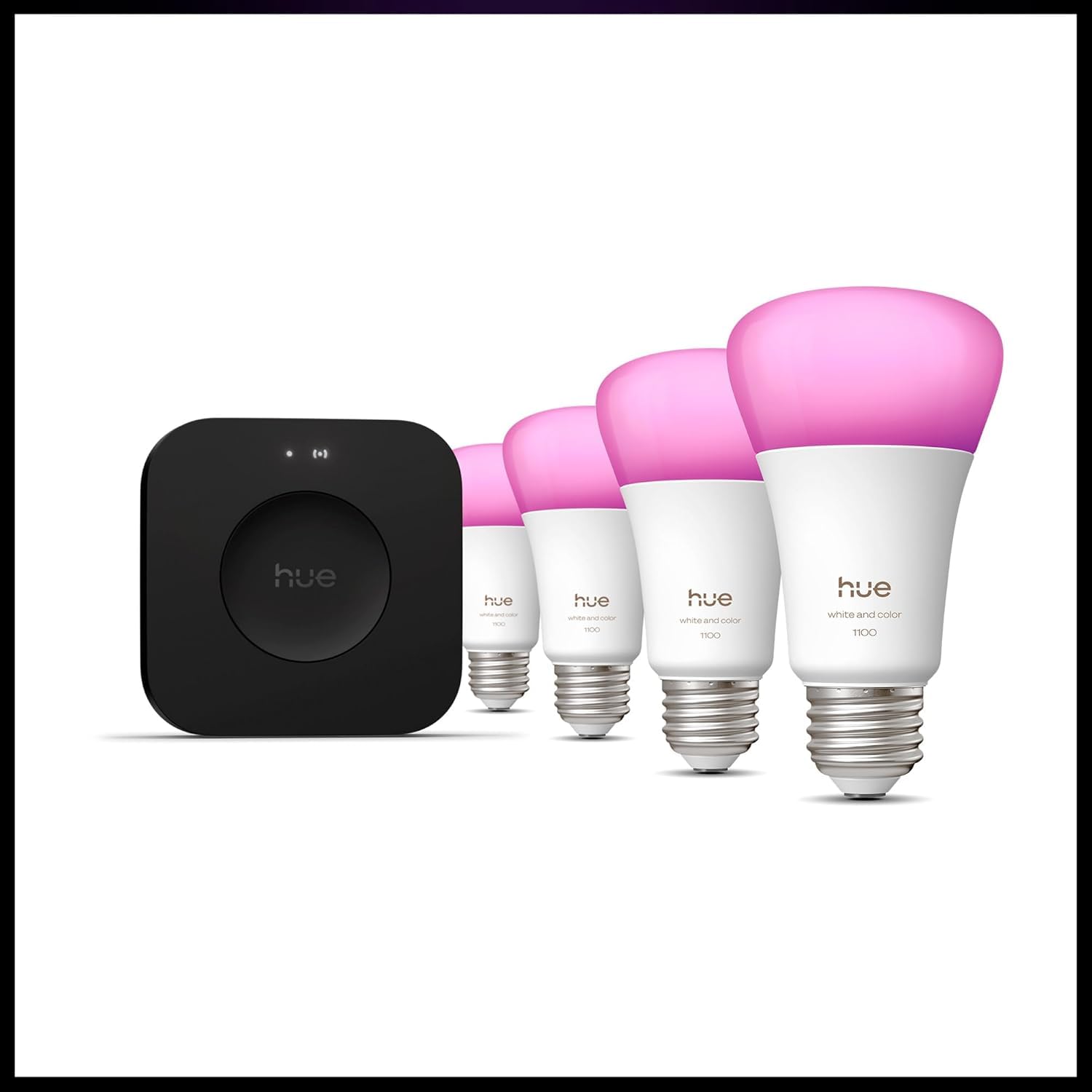 Tunable white to color ambiance bulbs for precise room mood