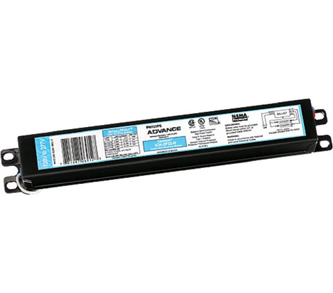 Philips ICN-2P32-N ballast front view for T8 lamps, instant start