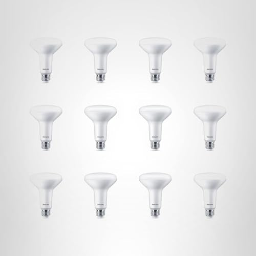 Philips 650-lumen BR30 brightness suitable for kitchens and living spaces.