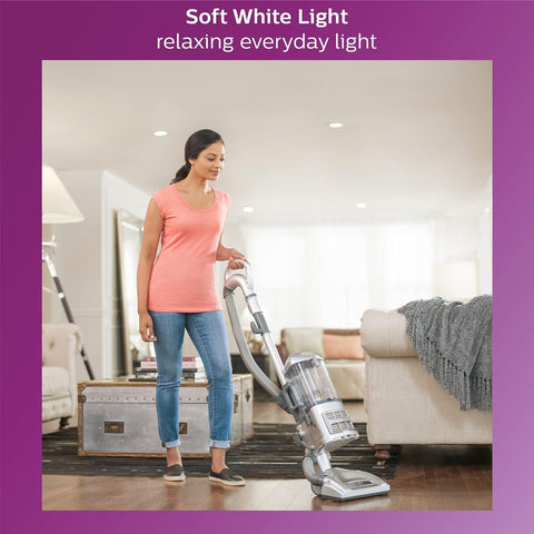 Philips LED dimmable BR30 for adjustable mood lighting in any room.
