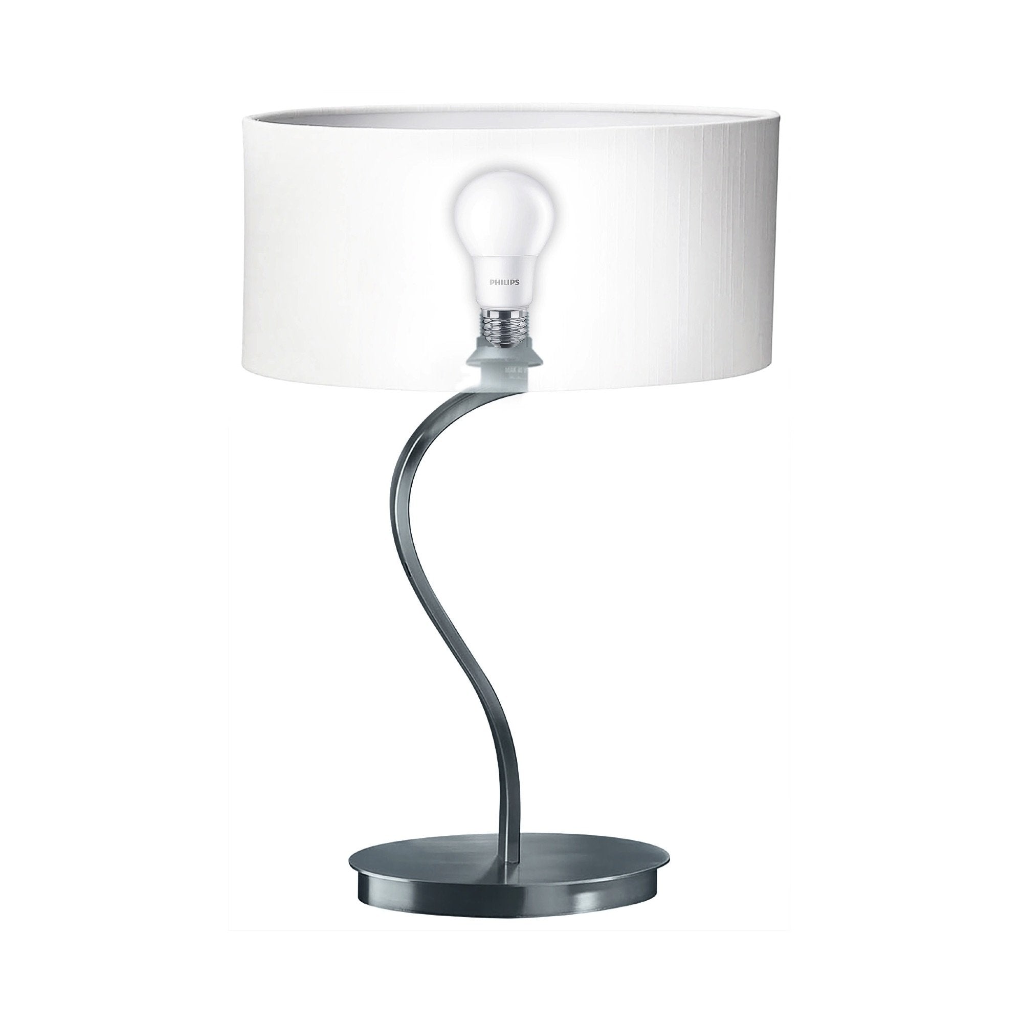 Philips LED Soft White 2700K 800 lumen for bright natural color.