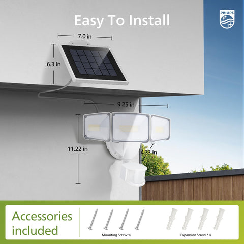 Philips porch/yard/garage lighting for safer entries and driveways