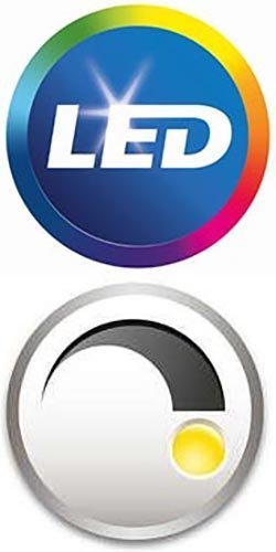 Philips R20 LED bulb is mercury-free for eco-friendly home lighting.