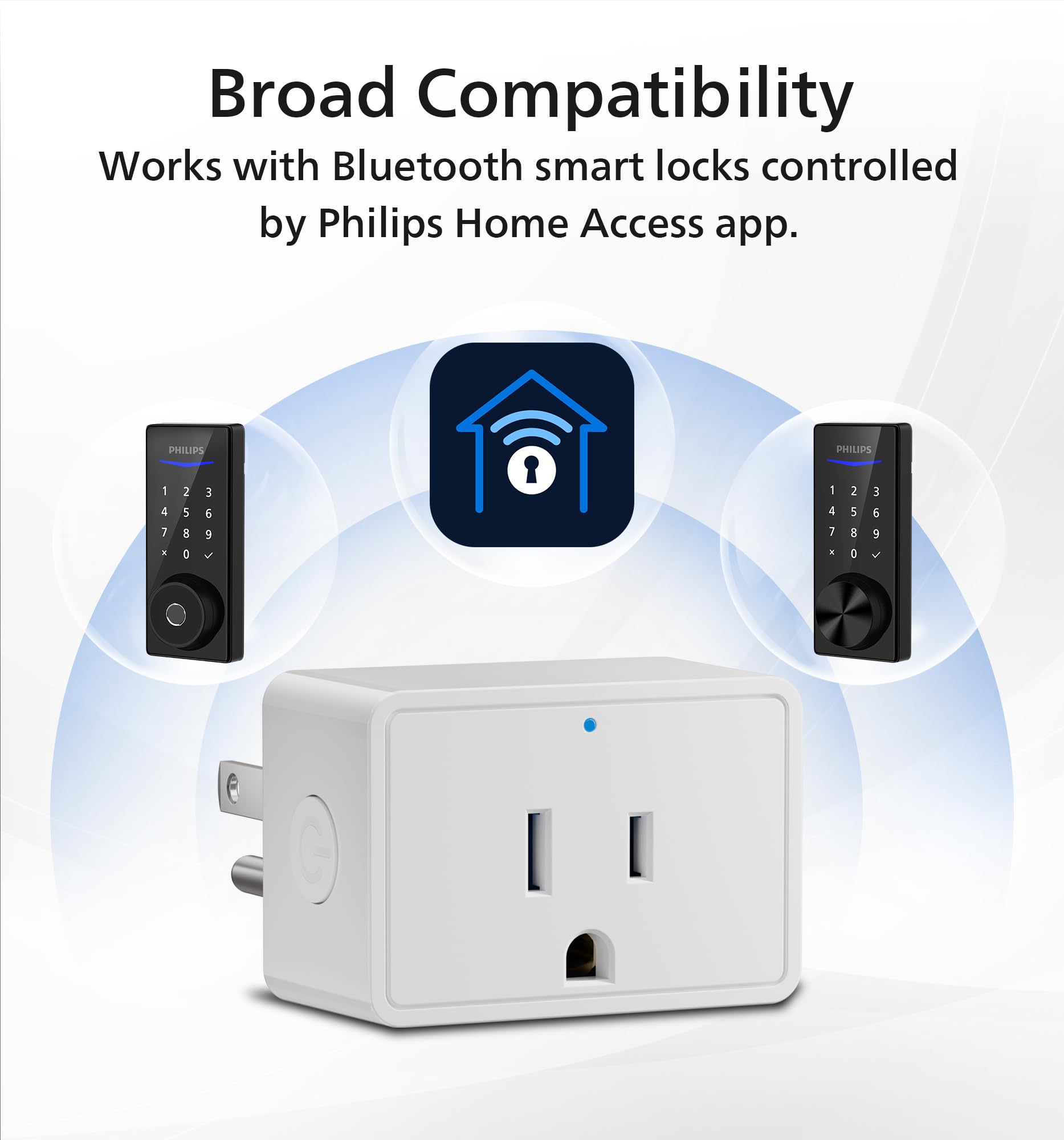 Philips setup app guiding device pairing.