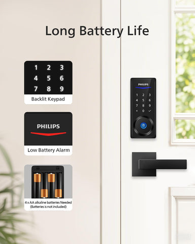 Philips smart lock auto-lock prevents doors from staying open