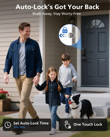 Keypad PIN entry on Philips smart lock for flexible access.