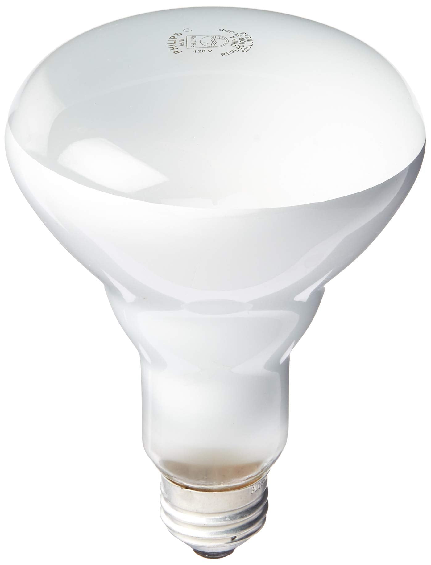 Philips soft white BR30 bulb in recessed-can lighting for a warm, relaxing ambience.