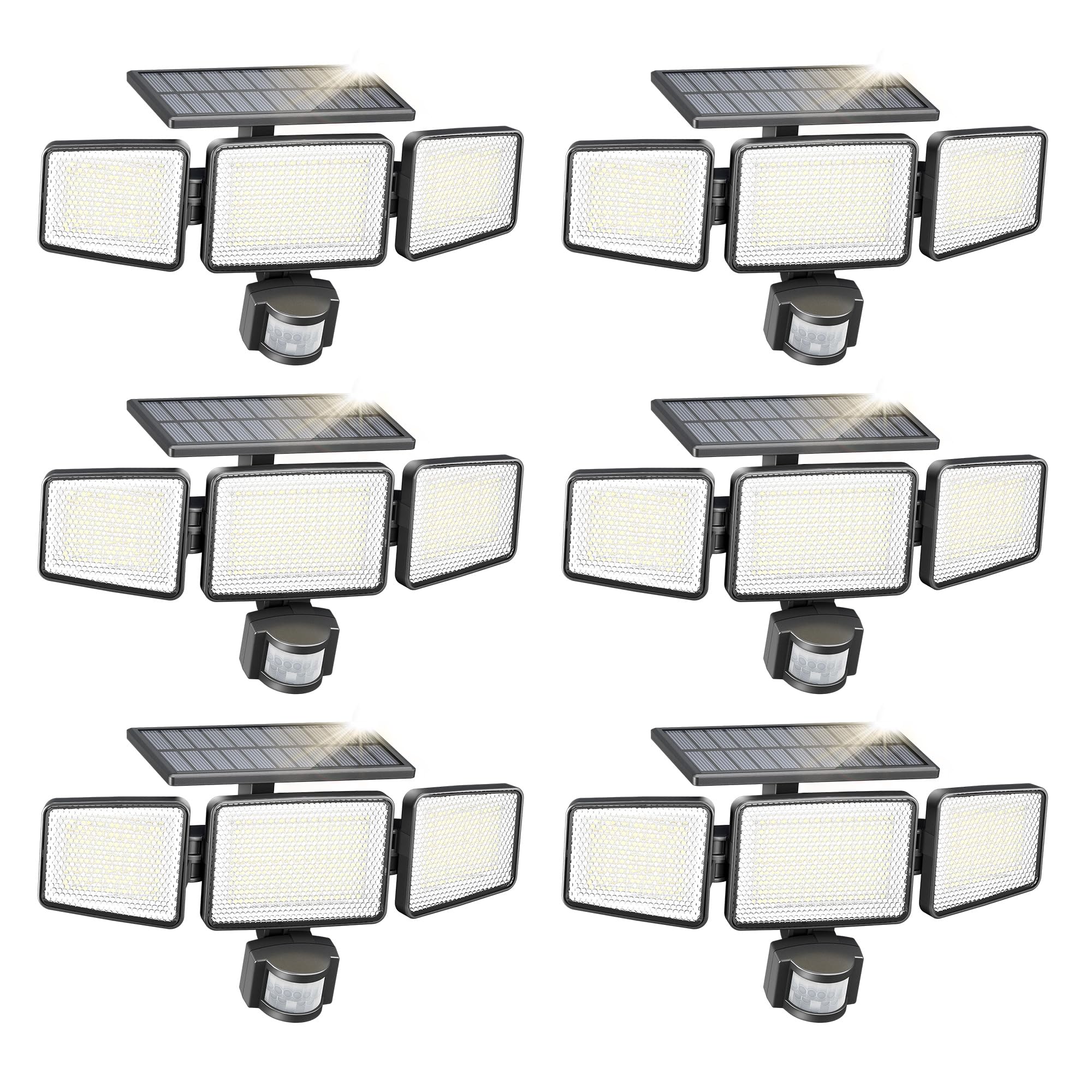 Philips solar security light with 302 LEDs delivering 1200 lumens for wide outdoor lighting