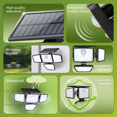 Philips Solar Security Light outdoor with PIR motion sensor for automatic security lighting.